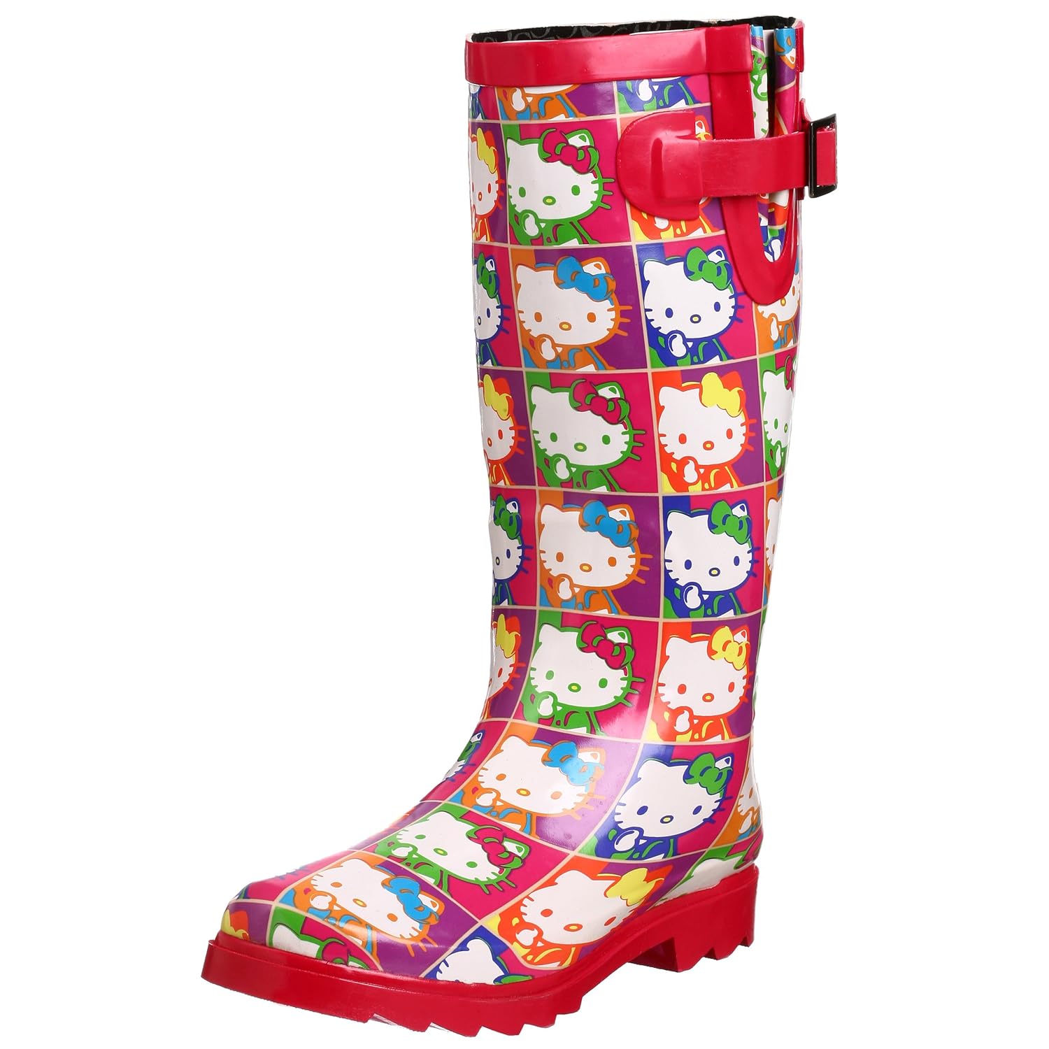 Buy Chooka Women's Hello Kitty Retrospective Rain Boot, Multi, 8 M US