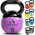 Aeromat Kettlebell Sets for Women - Kettlebell for Strength Training - Kettle Bell 7 Lb and Kettle Ball: Your Ultimate Kettlebells for Home Workouts