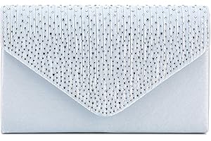 Nodykka Purses and Handbags Envelope Evening Clutch Crossbody Bags Classic Wedding Party Shoulder Bag for Women