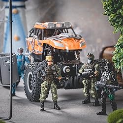 Tuanse 26 Pcs SWAT Team and Military Action Figures