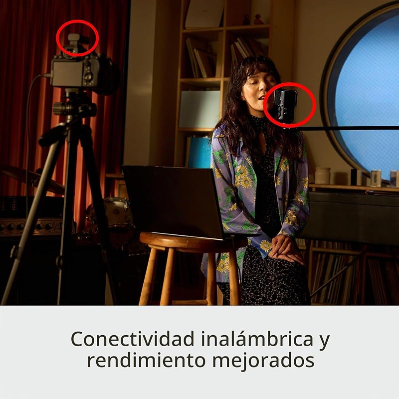 Microfone sem fios ECM-S1 para streaming