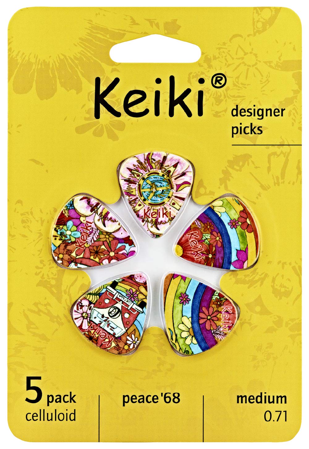 ORTEGA 68 Picks - 5 pcs. (KP68-5)