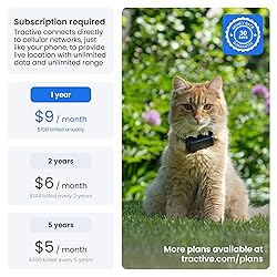 Tractive Smart Cat GPS Tracker | Real-Time Location