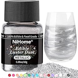 NiHome Edible Food-Grade Glitter Powder Glimmer