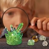 National Geographic Earth Science Kit Blue Marble 15+ STEM Experiments Crystal view 4