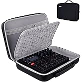 Banworks PU Hardshell Case for Elektron Digitone(II)/Digitakt(II)/Syntakt | Custom Controller Case Synthesizer/Sampler Storage &amp; Carrying Protective Bag JT/HCQSNB-04 (Case Only, 1 Piece)