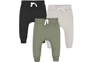 Gerber Baby-Boys Toddler 3-Pack Jogger Pants