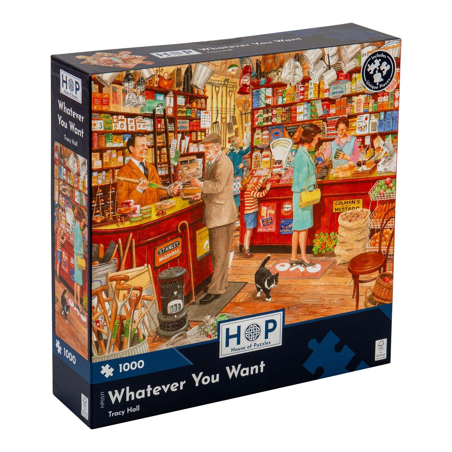 The House of Puzzles - Whatever You Want Jigsaw - 1000 Piece Jigsaws For Adults, Artist Illustrated, Scenic Landscape, Deluxe Puzzle Gifts