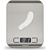 Tcsxady Food Scale, Digital Kitchen Scale with Grams & Ounces Units, 11lb | Digital Scale with 6 Units, LCD Display and Tare 