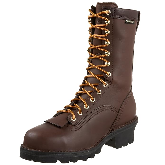Danner Men's Quarry Logger Brown Nmt 10" Work Boot,Brown,7