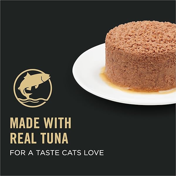 PURINA PRO PLAN VITAL SYSTEMS TUNA ENTREE WET CAT FOOD PATE 4-IN-1 BRAIN, KIDNEY, DIGESTIVE AND IMMUNE FORMULA – (PACK OF 24) 3 OZ. CANS