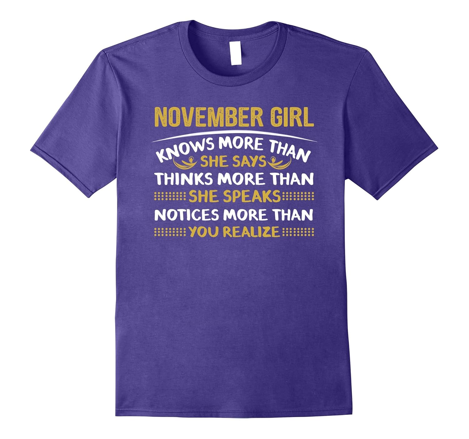 NOVEMBER GIRL knows more than she says, speaks, you realize-Rose