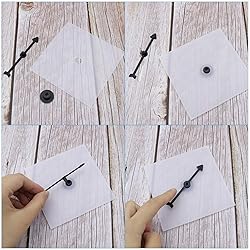 Lohoee 15Pcs Transparent Spinners Math Game Spinner
