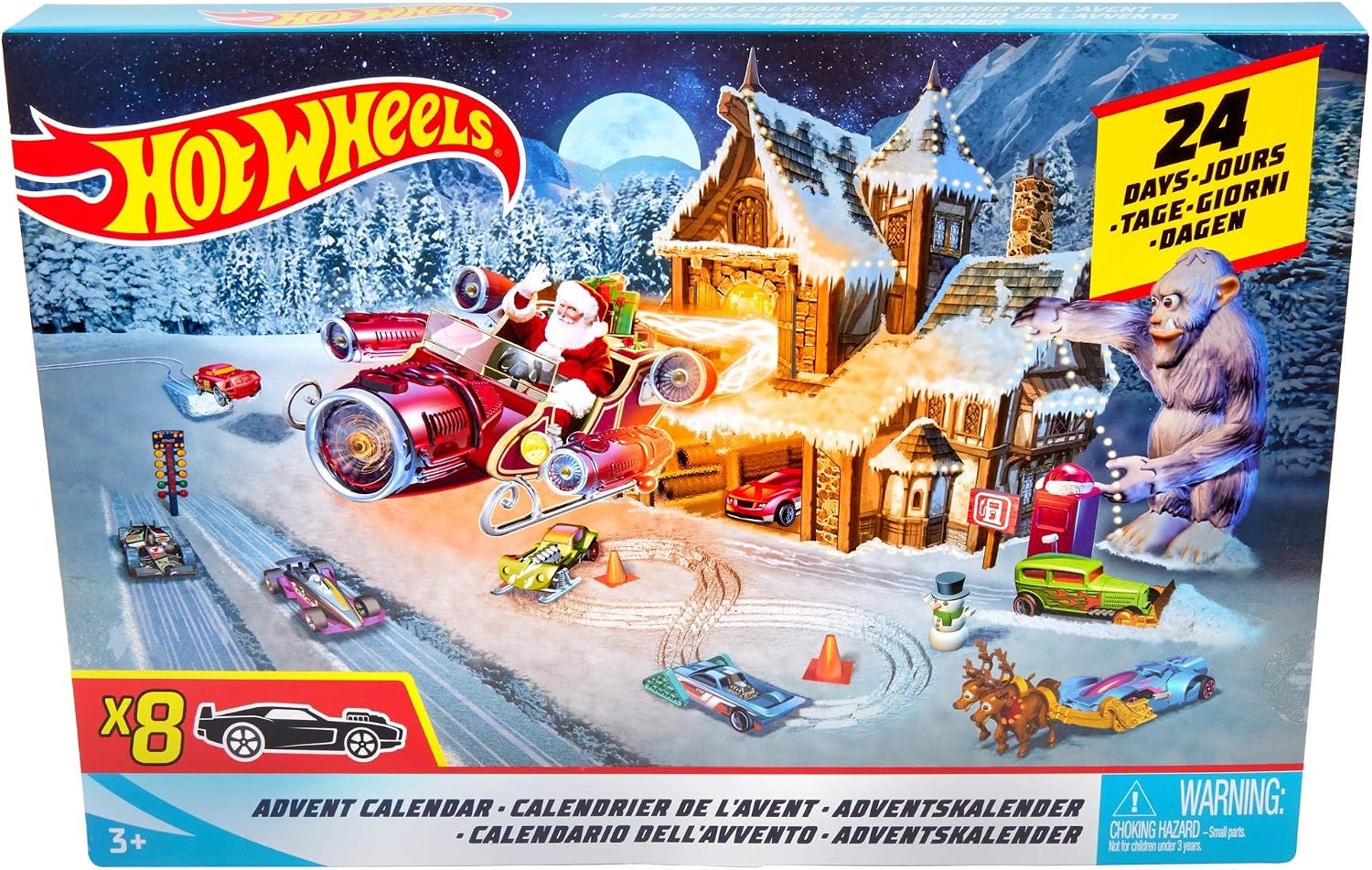 Amazon Hot Wheels Advent Calendar Toys Games