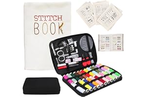 CZMSECAI DIY Stitch Book for Beginners and Enthusiasts-A Comprehensive Guide to Sewing and Embroidery - Learn Embroidery Stitches Stitch by Stitch