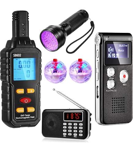 2PCS Paranormal Ghost Hunting Equipment Digital EVP Barbados
