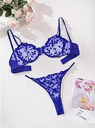 Lilosy Sexy Cute Underwire Push Up Strappy Heart