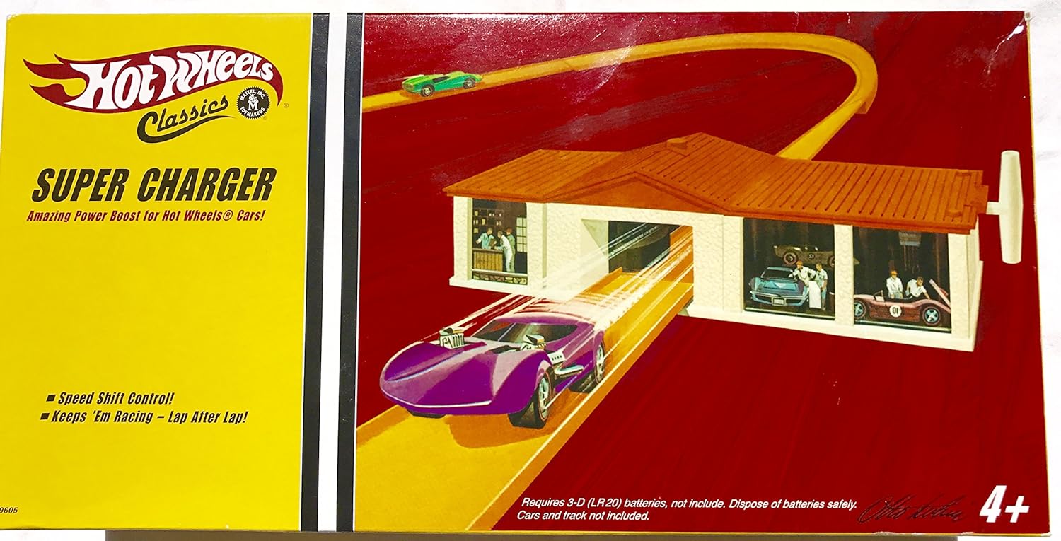 hot wheels super charger race set