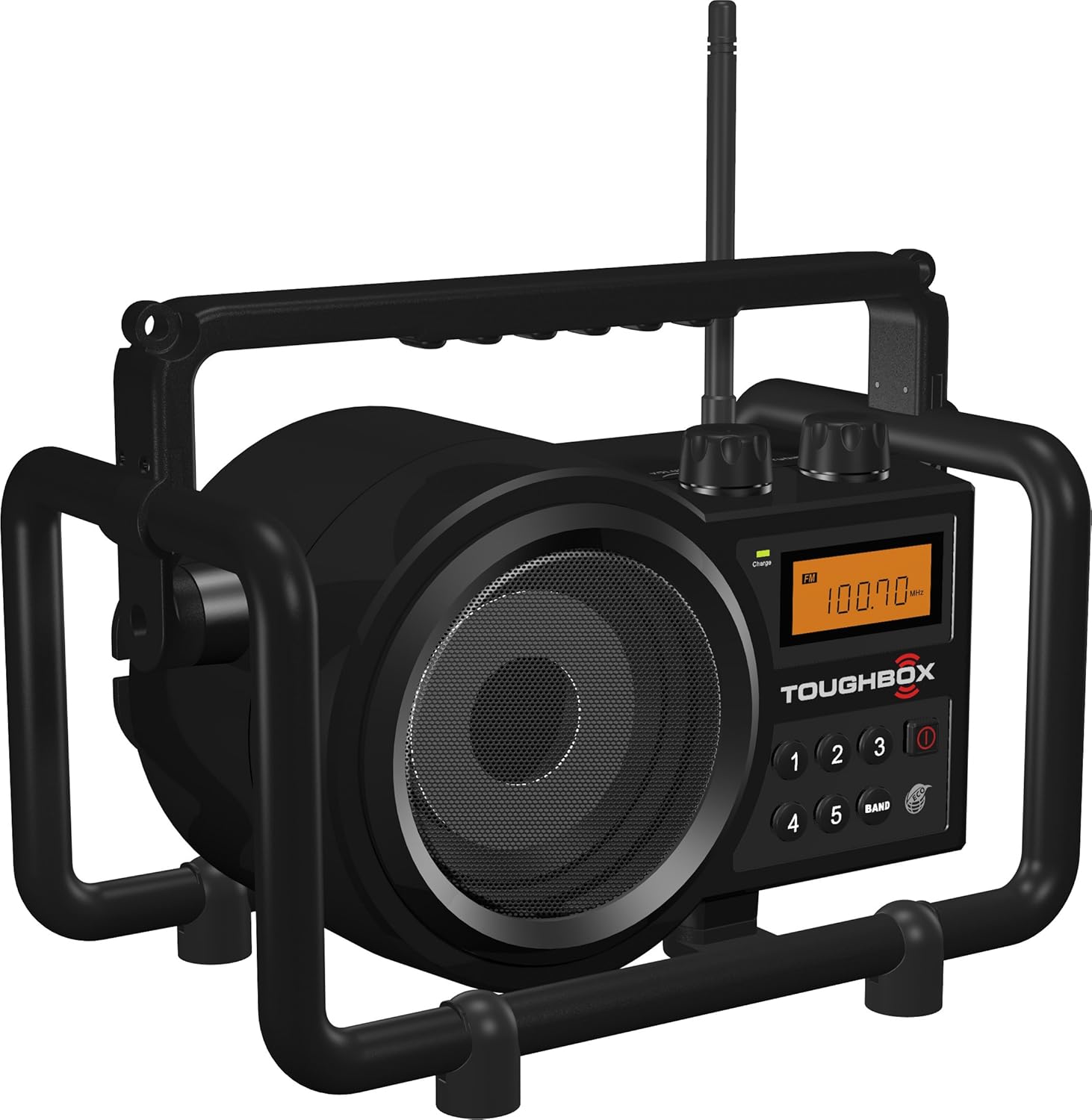 Sangean TB-100 (Toughbox) AM/FM/AUX-in Ultra Rugged Digital PLL Tuning ...