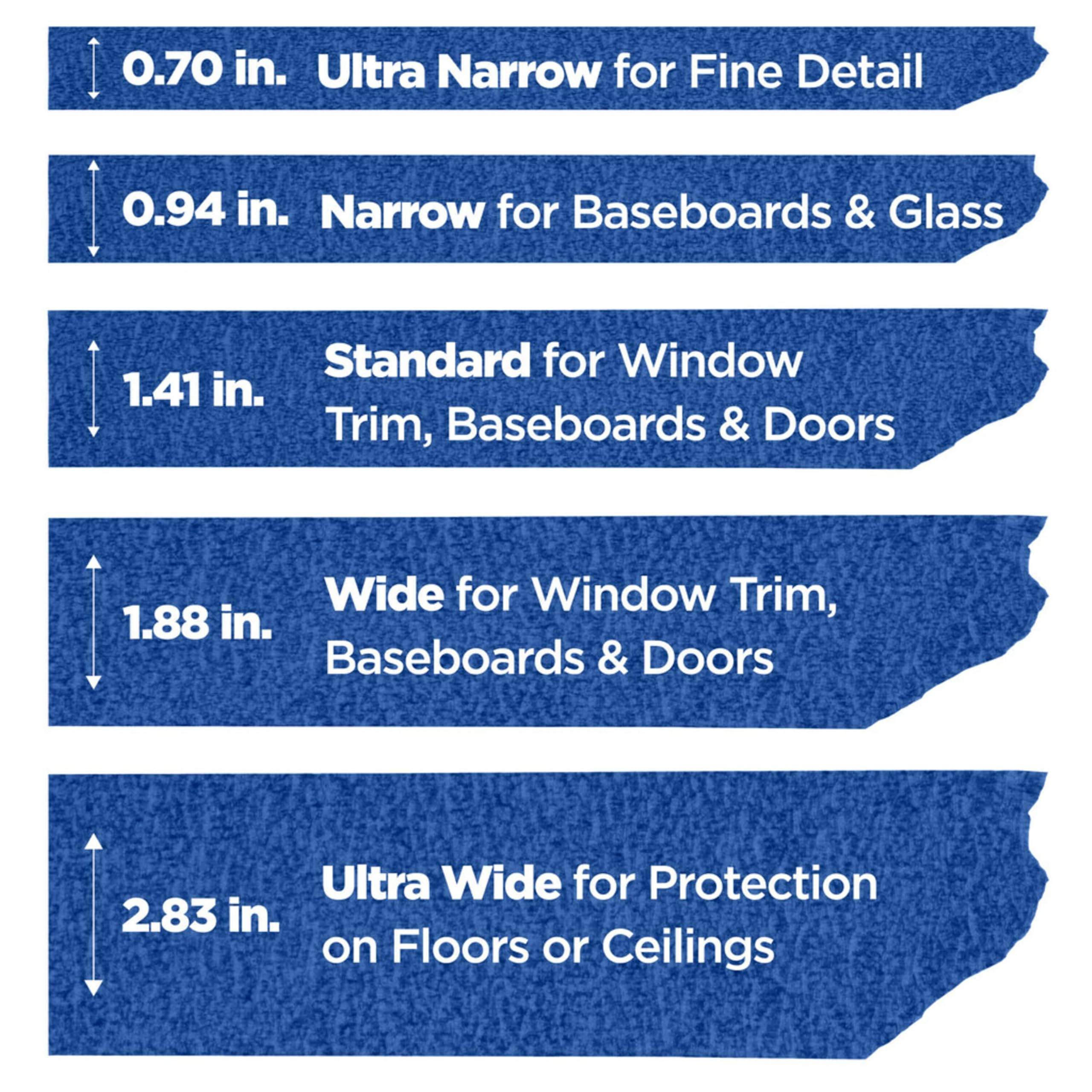 ScotchBlue Original Multi-Surface Painters Tape, 1 Inch Wide (0.94 In. x 60 Yds), 6 Rolls, Blue Paint Tape Protects Surfaces and Removes Easily, Masking Tape for Indoor and Outdoor Use (2090-24EP6)
