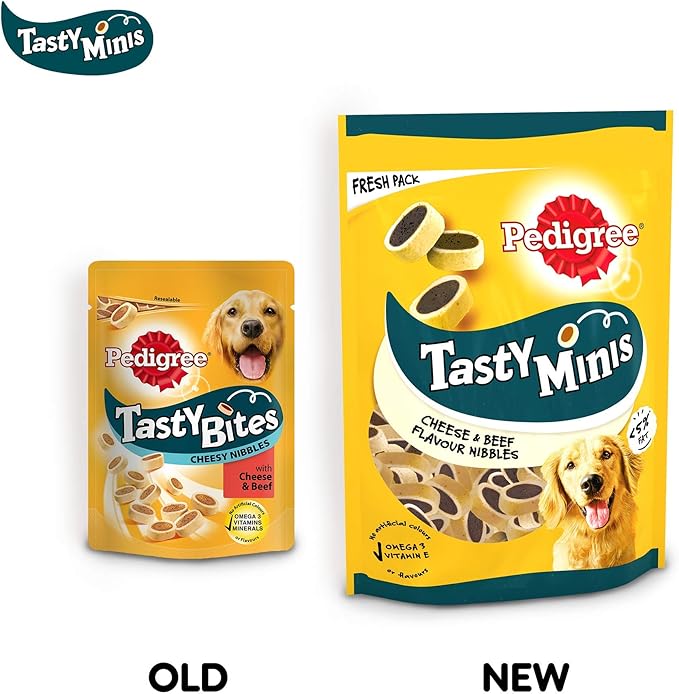 pedigree cheesy nibbles