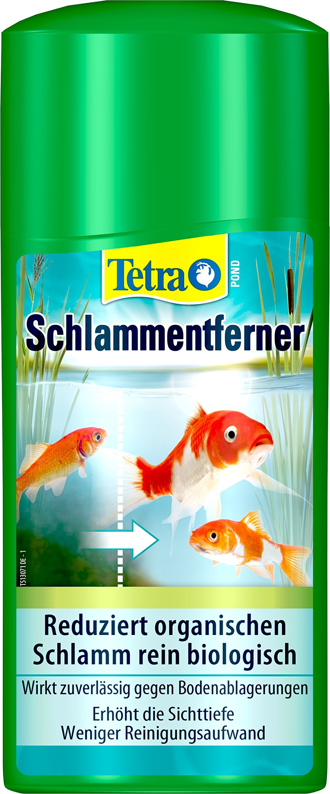 Tetra Pond Sludge Remover (Reduces Sludge in Garden Ponds, Acts Purely Biologically) 500 ml Bottle