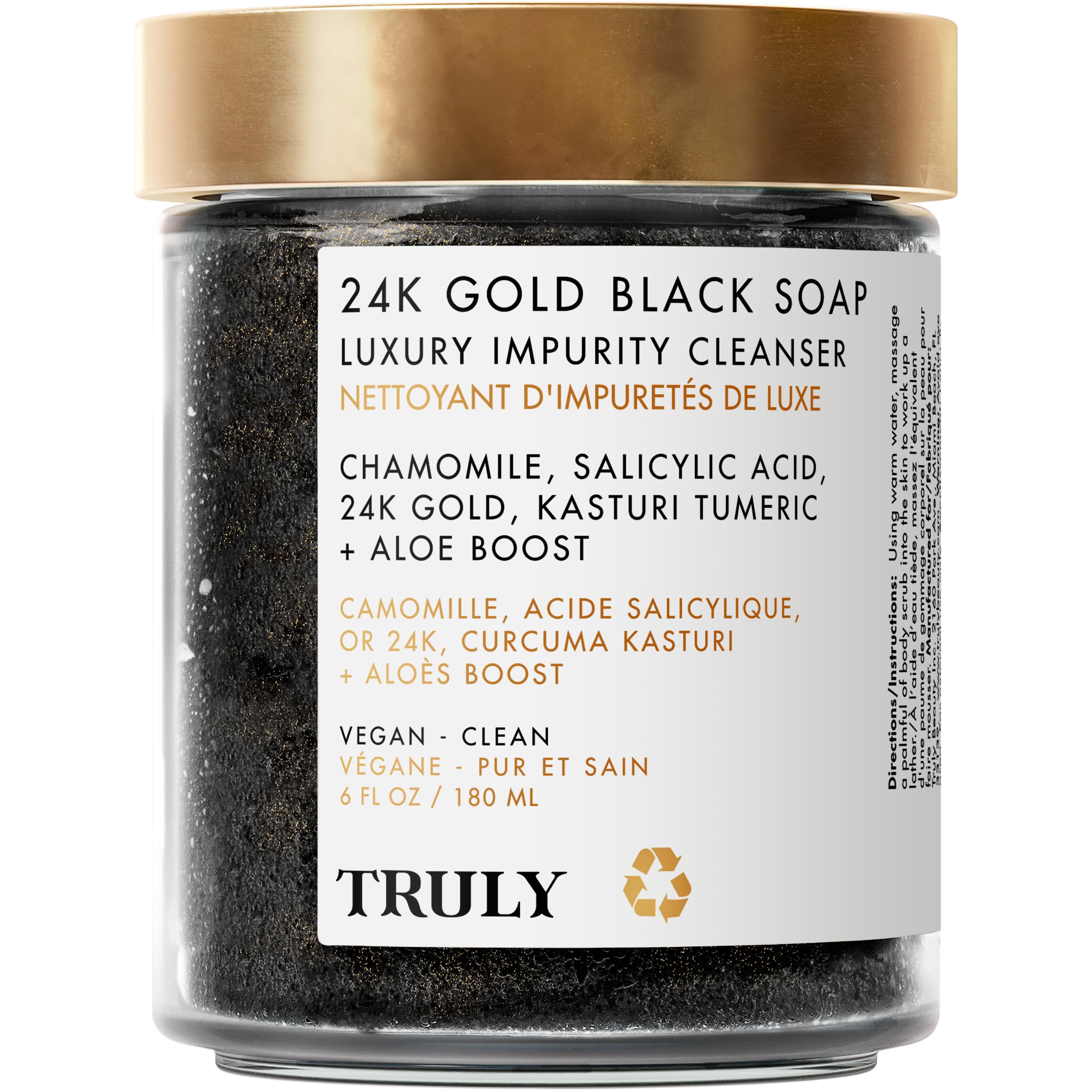 Photo 1 of 24K GOLD BLACK SOAP LUXURY BUTTER IMPURITY CLEANSER
