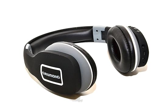 Grundig 8711252870564 Bluetooth-Kopfhörer schwarz/rosa/grau