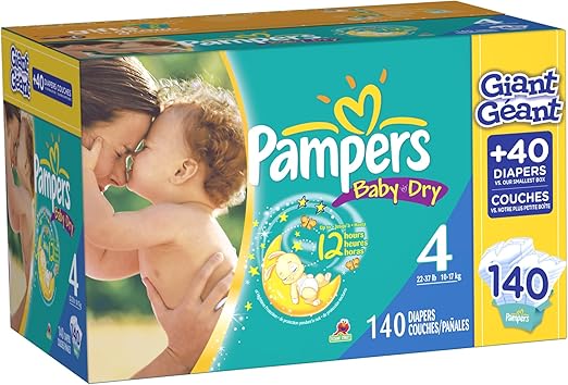 pampers baby dry extra large