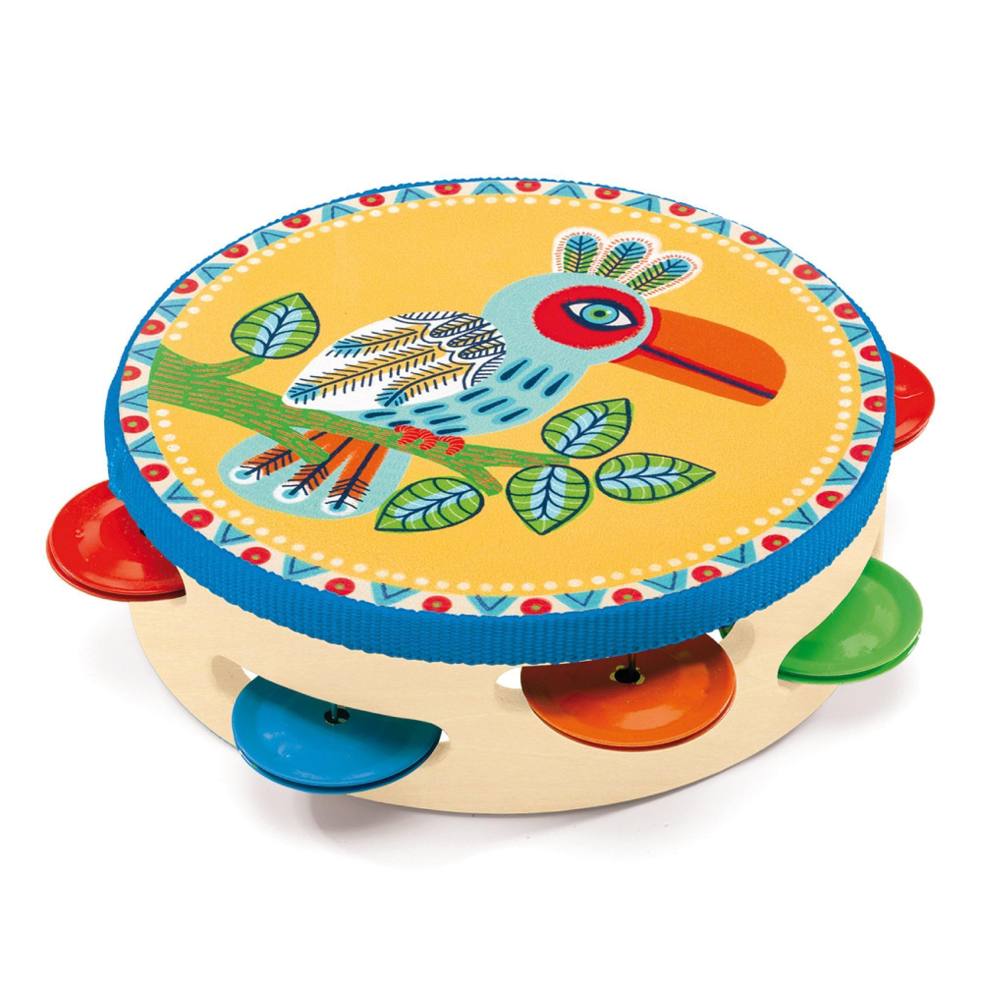 Djeco Animambo Tambourine Musical Toy