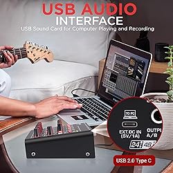Pyle 8-Channel Wireless BT Streaming Mini Line