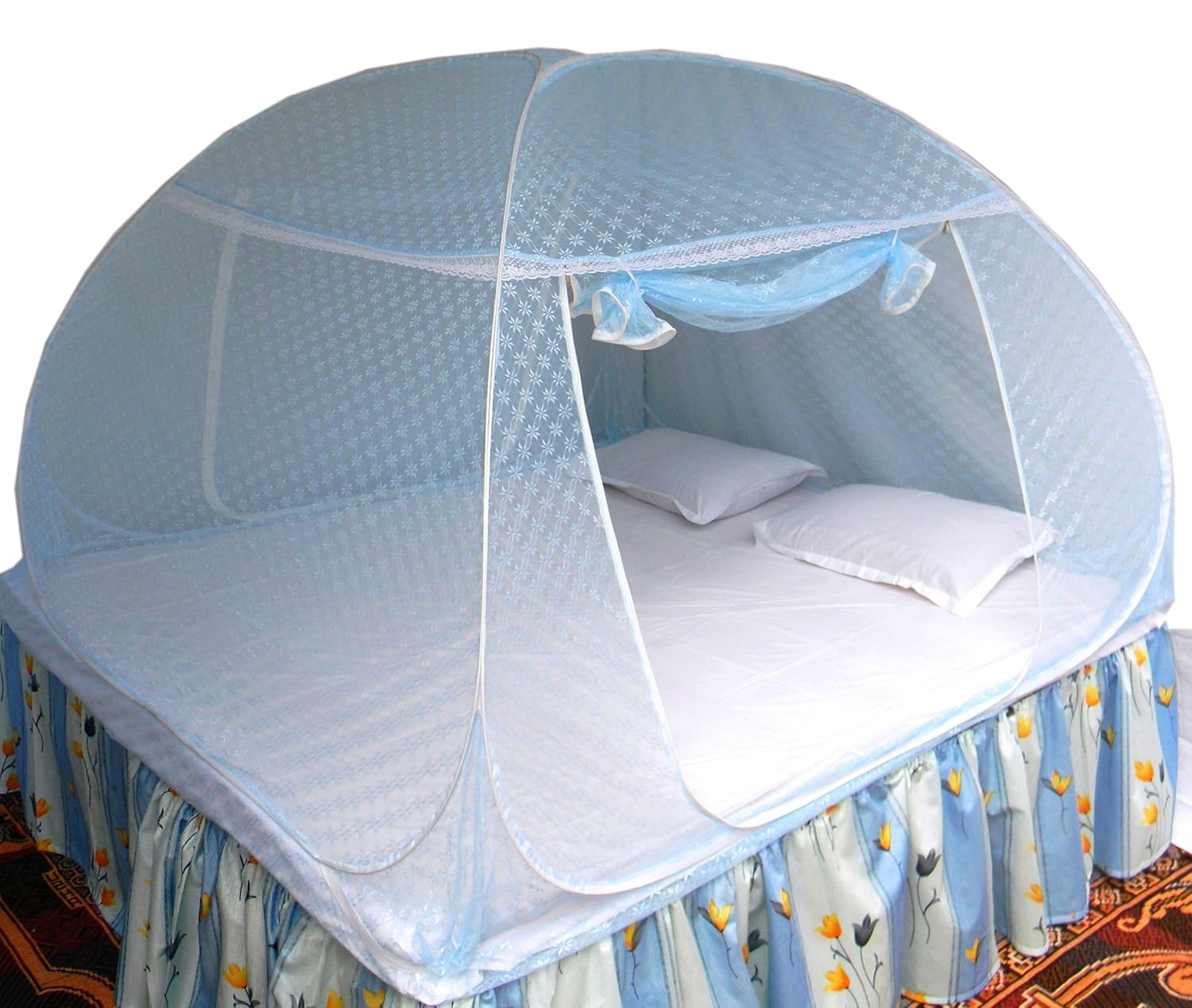 The 10 Most Reliable and Durable Mosquito Net for Double Bed 8 Healthy Sleeping Foldable Mosquito Net for Double Bed with Embroidery
