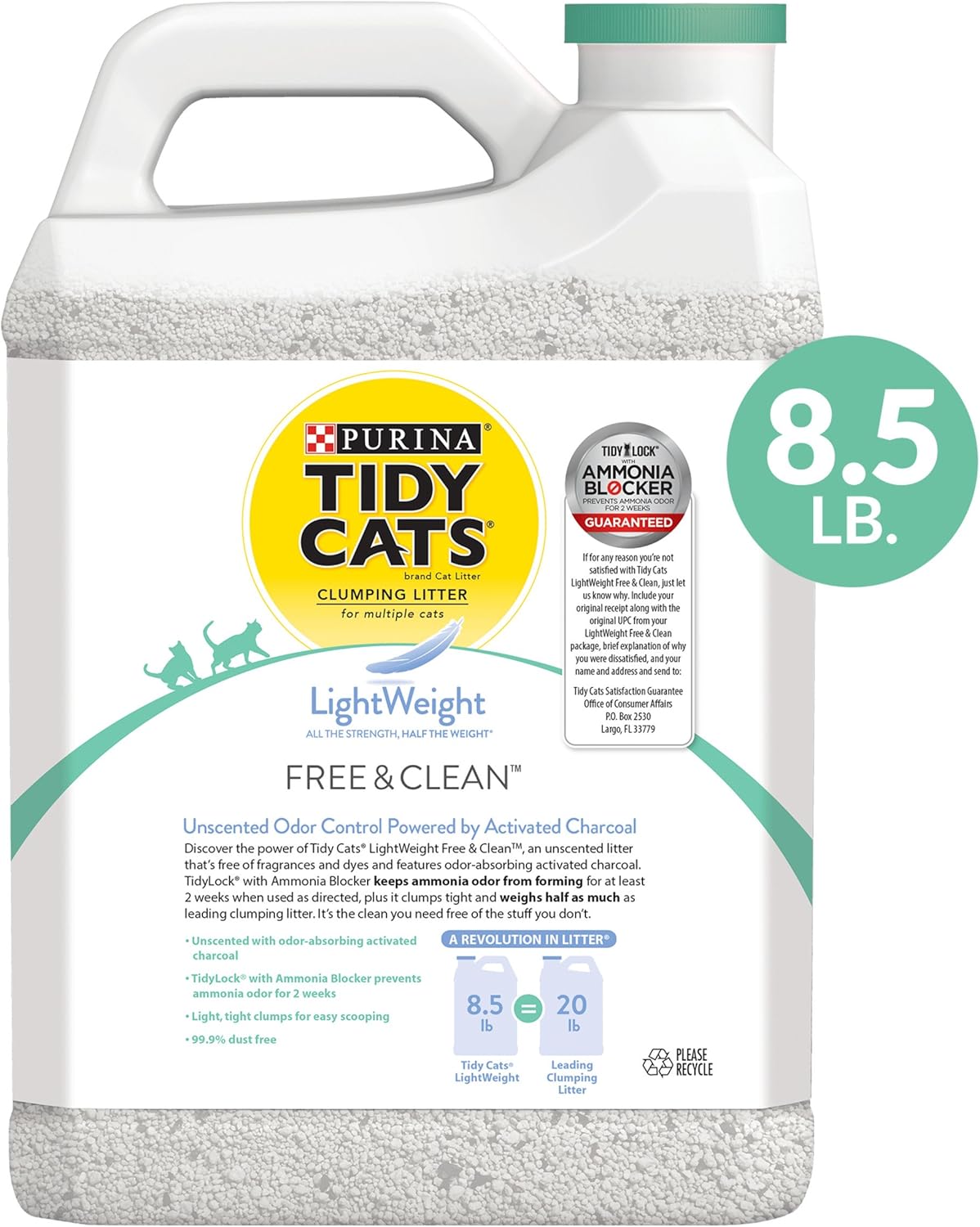 tidy cat lightweight dust free