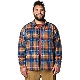 Columbia Mens Steens Mountain Printed Shirt Jacket Ii