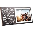 Friends Picture Frame Side By Side or Miles Apart, Dear Friends are Always Close to The Heart Photo Frame for Christmas Home 