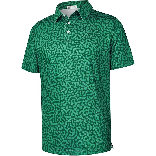 Womens Golf Polo Shirt Neon Rainbow Leopard Print Custom Ladies