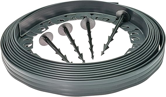 Bordes nuevo 10 metros para jardines, caminos, borde de jardín, césped