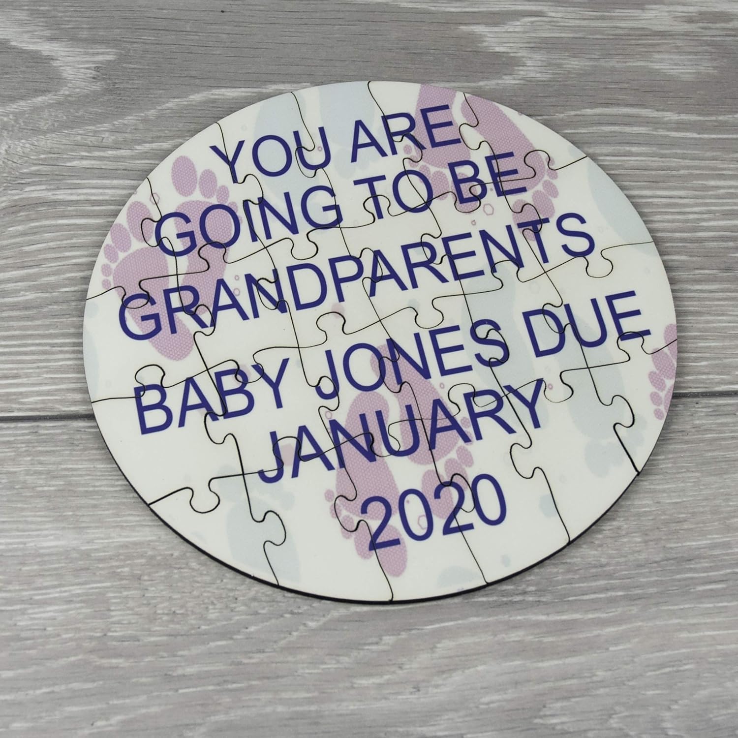 personalised jigsaw baby