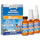 Sovereign Silver Bio-Active Silver Hydrosol for Immune Support - Colloidal Silver - Trial and Travel Kit