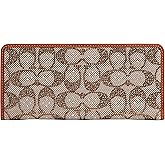 COACH Crystal Signature Jacquard Essential Slim Wallet