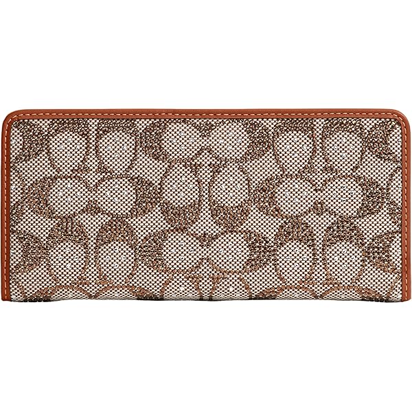 Amazon.com: Coach Womens Accordion Zip Wallet Case In Signature