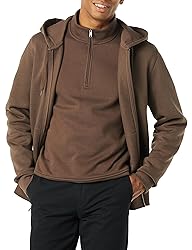 Amazon Essentials Men's Full-Zip Fleece Hoodie