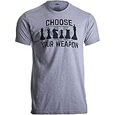 Chess - Choose Your Weapon | Funny Player Joke, Club Team Set Game Humor T-Shirt