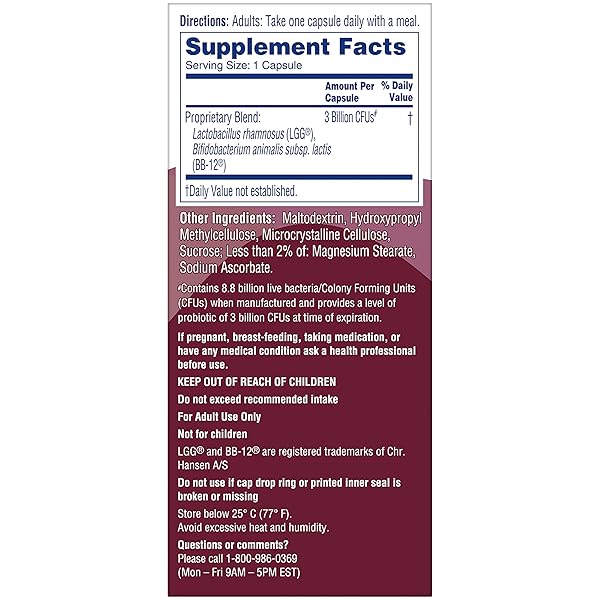 PHILLIPS’ COLON HEALTH PROBIOTIC CAPSULES, 30 COUNT BOTTLE – PACK OF 3