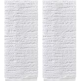 SKL Home CloudSoft Cotton Luxury 2-Piece Hand Towel Set, White