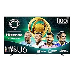 Hisense 100" Class U6 Series Mini-LED 4K UHD Smart