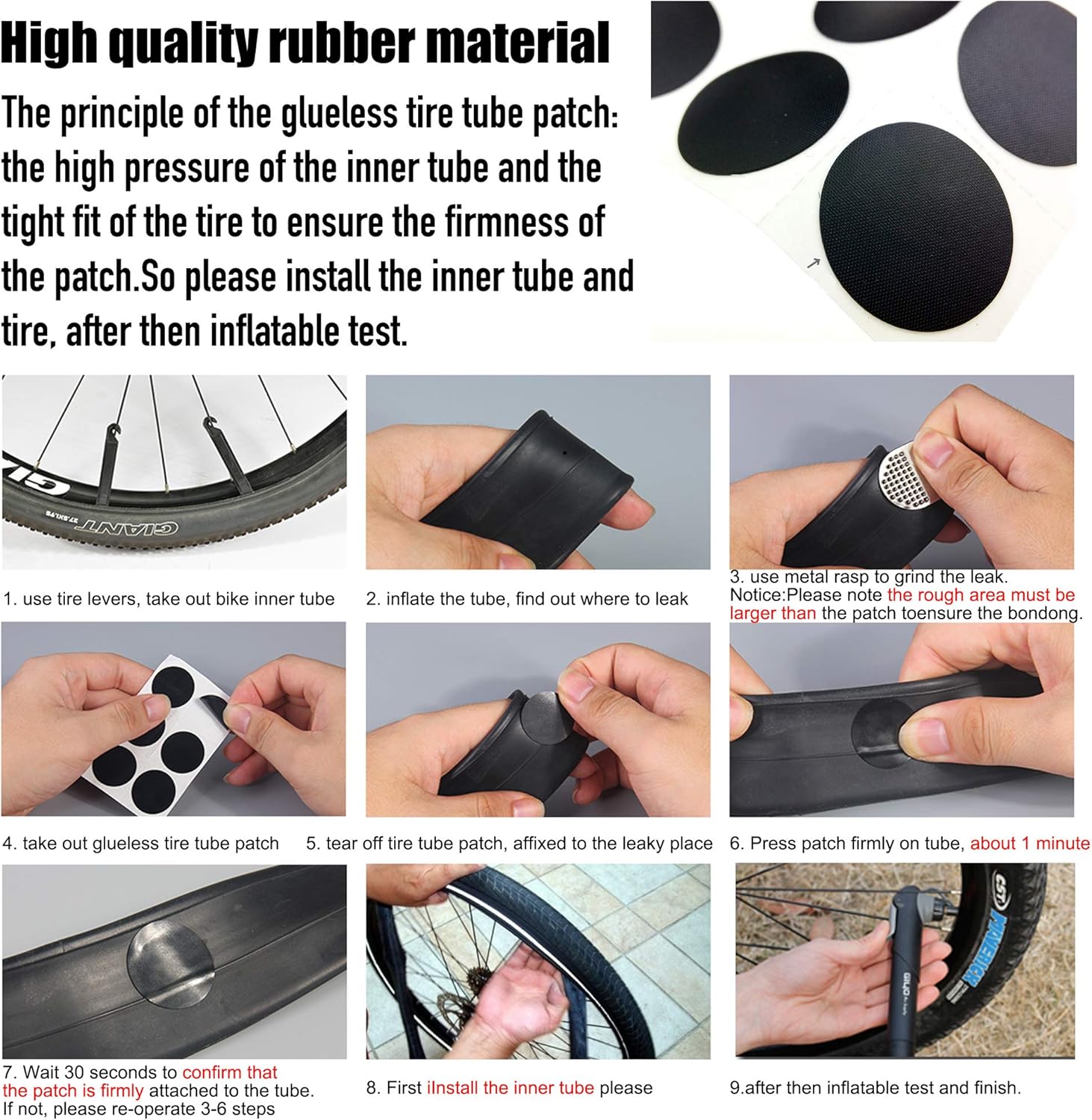 DAWAY B32 Bike Repair Tool Kits - 16 in 1 Multi Function Bicycle Mechanic Fix Tools Set Bag Included Glueless Tire Tube Patches & Tire Levers : Sports & Outdoors