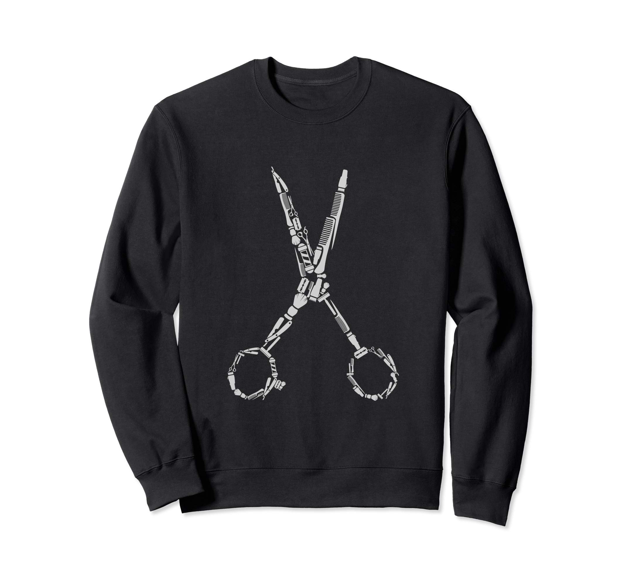 Barber scissors Sweatshirt