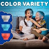 EcoEarth Microwave Popcorn Maker Collapsible Silicone Popper Blue Crab view 9