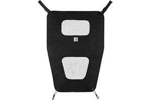 Carhartt Universal Nylon Duck Pet Barrier, Durable Pet Barrier with Rain Defender Durable Water Repellent, Black